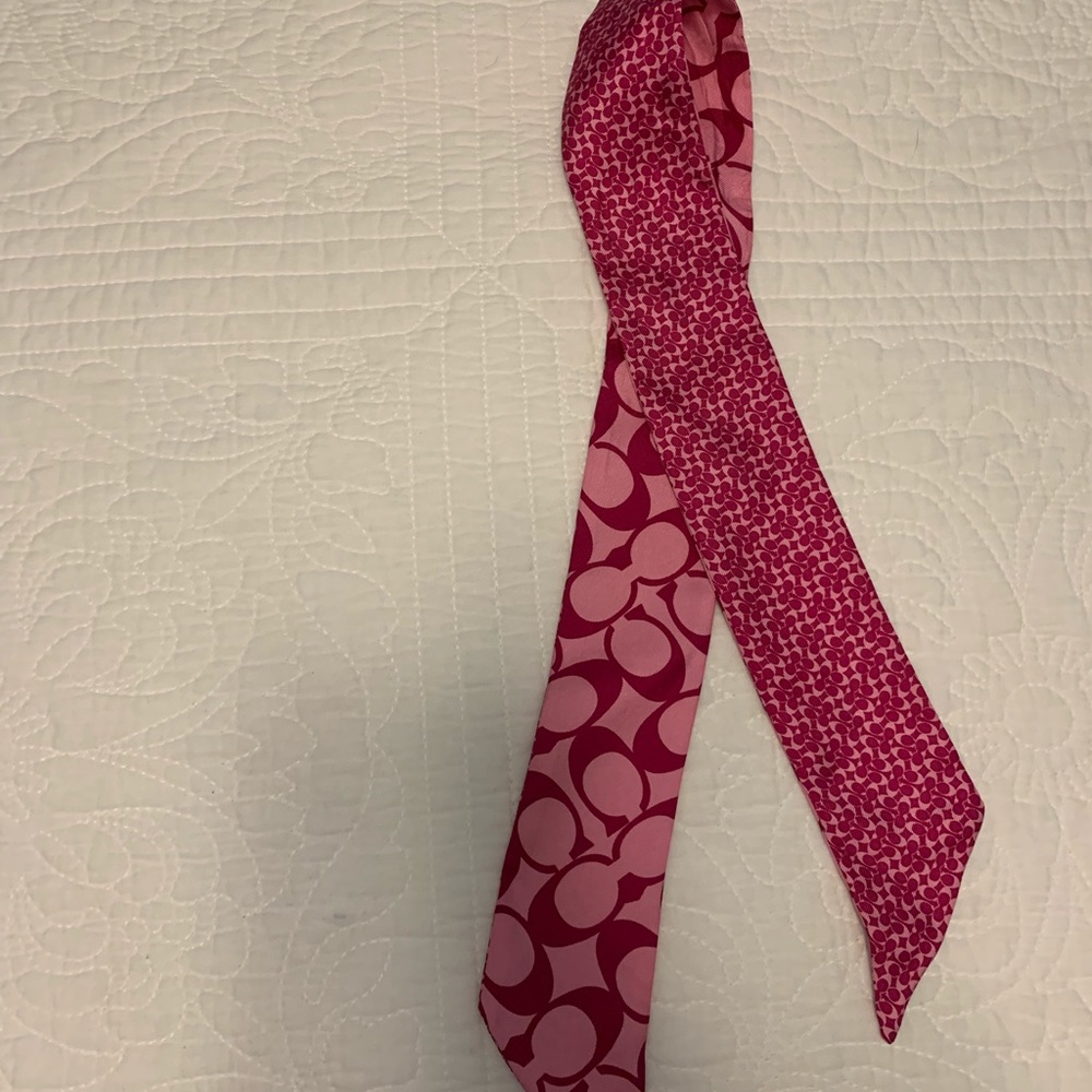 Silk Coach headband/ scarf